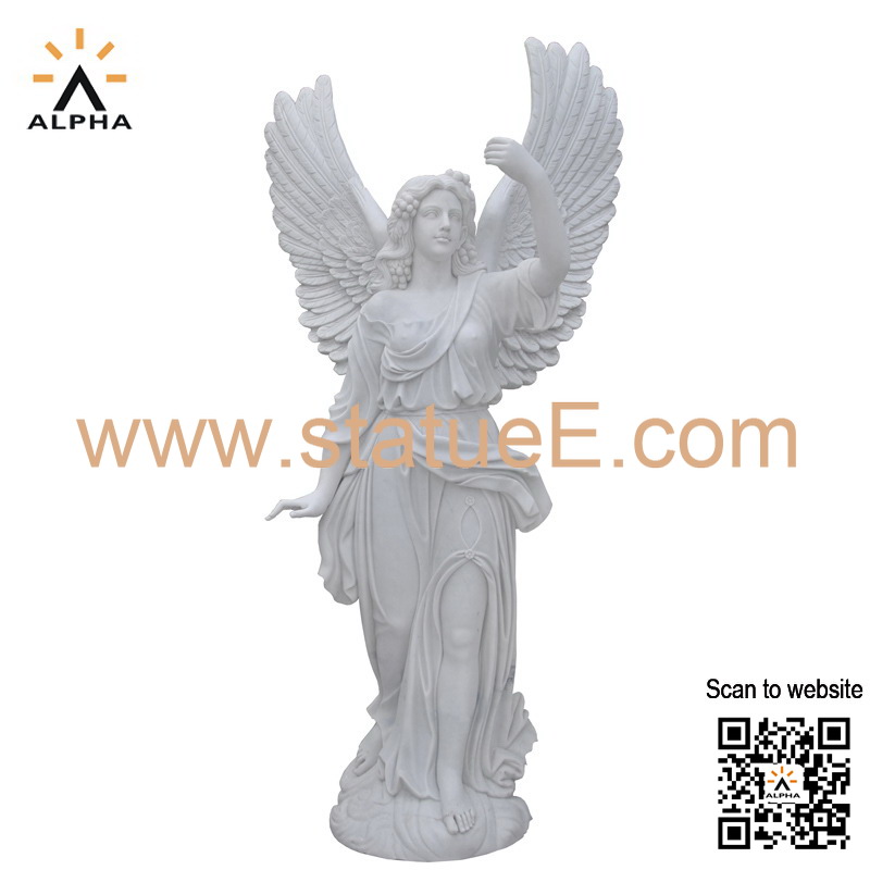 Outdoor angel statues